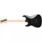 SQUIER - FSR AFFINITY STRATOCASTER HH LAUREL FINGERBOARD BLACK PICKGUARD BLACK HARDWARE MATCHING HEADSTOCK METALLIC BLACK