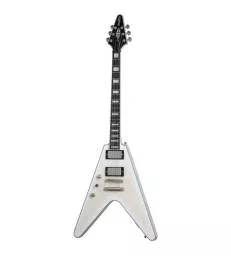 EPIPHONE - FLYING V PROPHECY, LEFT-HANDED, AGED WHITE TIGER BURST, EXCLUSIVE