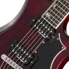 GIBSON - VICTORY FIGURED TOP WITH DIRTY FINGERS, WINE RED BURST, EXCLUSIVE