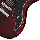 GIBSON - VICTORY FIGURED TOP WITH DIRTY FINGERS, WINE RED BURST, EXCLUSIVE
