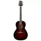 PRS GUITARS - SE PARLOR 20 PIEZO FG FIRE RED BURST