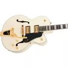 GRETSCH - G2420TG STREAMLINER HOLLOW BODY WITH BIGSBY LTD LAUREL FINGERBOARD BROAD'TRON BT-3S PICKUPS VINTAGE WHITE