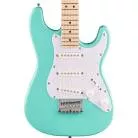 SQUIER - MINI STRATOCASTER MAPLE FINGERBOARD WHITE PICKGUARD SEA FOAM GREEN