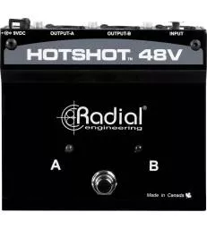 RADIAL ENGINEERING - HOTSHOT 48V - SELECTEUR MICROPHONE STATIQUE - 2 SORTIES