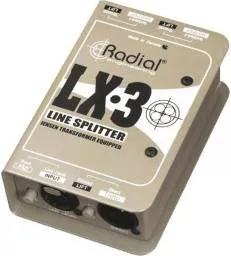 RADIAL ENGINEERING - SPLITTER PASSIF NIVEAU LIGNE 1 ENTREES3 SORTIES
