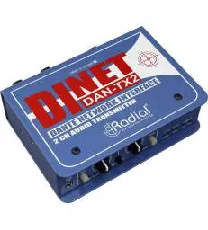 RADIAL ENGINEERING - EMETTEUR DANTE 2 CANAUX ETHERCON
