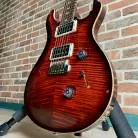 PRS GUITARS - CUSTOM 24 FIRE RED BURST USA 2012 +ETUI