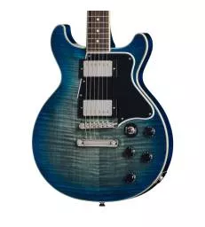 EPIPHONE - LES PAUL SPECIAL DOUBLE CUT FIGURED, OCEAN WATER