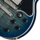 EPIPHONE - LES PAUL SPECIAL DOUBLE CUT FIGURED, OCEAN WATER