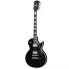 GIBSON - CUSTOM LES PAUL CUSTOM, NICKEL HARDWARE, EBONY, EXCLUSIVE
