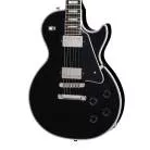 GIBSON - CUSTOM LES PAUL CUSTOM, NICKEL HARDWARE, EBONY, EXCLUSIVE