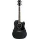IBANEZ - AW84CEWK WEATHERED BLACK OPEN PORE