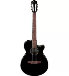 IBANEZ - AEG50NBKH BLACK HIGH GLOSS TOP  NATURAL HIGH GLOSS BACK AND SIDES