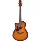 IBANEZ - AAM50LCEOLB OPEN PORE LIGHT BROWN SUNBURST TOP  NATURAL OPEN PORE BACK AND SIDES