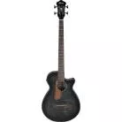 IBANEZ - AEGB25ETKH TRANSPARENT BLACK SUNBURST HIGH GLOSS TOP  NATURAL HIGH GLOSS BACK AND SIDES