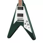 GIBSON - FLYING V 70S  BRITISH RACING GREEN  EXCLUSIVE
