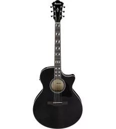 IBANEZ - AE170TBK TRANSPARENT BLACK HIGH GLOSS
