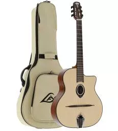 LÂG - SWINGLAG 200 PETITE BOUCHE EPICEA ET PALISSANDRE AVEC GIGBAG