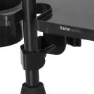 GATOR FRAMEWORKS - PLATEAU D'ACCESSOIRES STAND MICRO - PORTE-BOISSON & ONGLET MEDIATORS