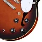 EPIPHONE - BONEHEAD RIVIERA  DARK TOBACCO SUNBURST