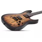 SCHECTER - SCH-C-1-PALEMOON-NSBB C1 PALE MOON NATURAL SATIN BLK BURST