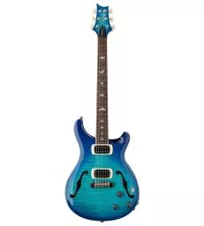 PRS GUITARS - SE FLAT BACK HB I PIEZO LAKE BLUE