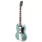 EPIPHONE - 1964 SG STANDARD WITH MAESTRO VIBROLA REISSUE ANTIQUE PELHAM BLUE