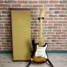 FENDER - CUSTOM SHOP STRATOCASTER 56 RELIC MN 2TS + CASE ET ACCESSOIRES