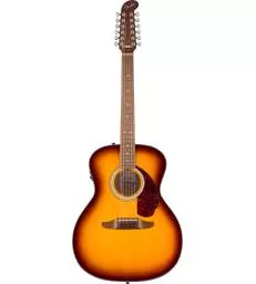 FENDER - CALIFORNIA DELUXE VILLAGER E WALNUT FINGERBOARD HONEY SUNBURST