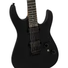 CHARVEL - PRO-MOD PLUS DINKY DK24 HH HT EB EBONY FINGERBOARD BLACK ASH