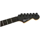 CHARVEL - PRO-MOD PLUS DINKY DK24 HH HT EB EBONY FINGERBOARD BLACK ASH