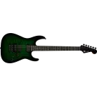 CHARVEL - PRO-MOD PLUS DINKY DK24 HH FR QM EB EBONY FINGERBOARD CLOAKED EMERALD GREEN