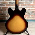 EPIPHONE - ES-335 1962 REISSUE VINTAGE BURST INSPIRED BY GIBSON CUSTOM + ETUI