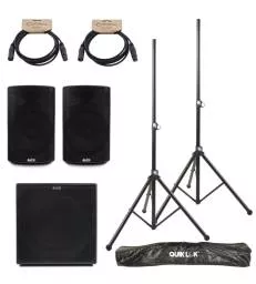 ALTO PROFESSIONAL - 2X TX415 + SUB TX18S + 2 TREPIEDS 1.09-1.85M + 2 XLR 2.5M