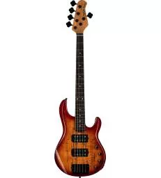 STERLING BY MUSIC MAN - STINGRAY35 - BLOOD ORANGE BURST - 2 HUMBUCKERS