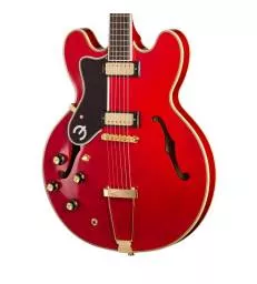 EPIPHONE - MASTERBILT GEM ARCHER SHERATON  LEFT-HANDED  CHERRY RED