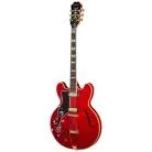 EPIPHONE - MASTERBILT GEM ARCHER SHERATON  LEFT-HANDED  CHERRY RED