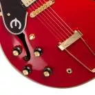 EPIPHONE - MASTERBILT GEM ARCHER SHERATON  LEFT-HANDED  CHERRY RED