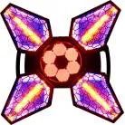 ALGAM LIGHTING - PROJECTEUR ROTATIF MULTI-EFFET A LED