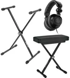 QUIKLOK - BUNDLE NOIR - STAND CLAVIER  SIEGE ET CASQUE