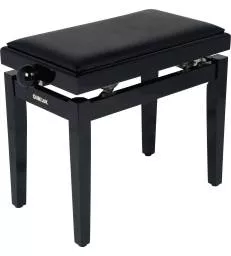 QUIKLOK - BANQUETTE DELUXE EN BOIS - NOIR BRILLANT - ASSISE SIMILI.
