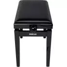 QUIKLOK - BANQUETTE DELUXE EN BOIS - NOIR BRILLANT - ASSISE SIMILI.