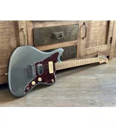 JET GUITARS - JJ 350 BARITONE - P90/HB - CHARCOAL