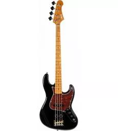 JET GUITARS - JJB 300 BLACK - MANCHE ERABLE TORREFIE