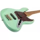 JET GUITARS - JJB 300 SEA FOAM GREEN - BOIS TORREFIE