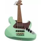 JET GUITARS - JJB 300 SEA FOAM GREEN - BOIS TORREFIE