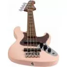 JET GUITARS - JJB 300 TRAVEL PINK - ERABLE TORREFIE