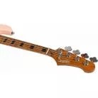 JET GUITARS - JJB 300 TRAVEL PINK - ERABLE TORREFIE