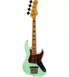 JET GUITARS - JJB 300 TRAVEL SEA FOAM GREEN - 2 MICROS JB