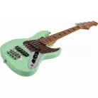 JET GUITARS - JJB 300 TRAVEL SEA FOAM GREEN - 2 MICROS JB